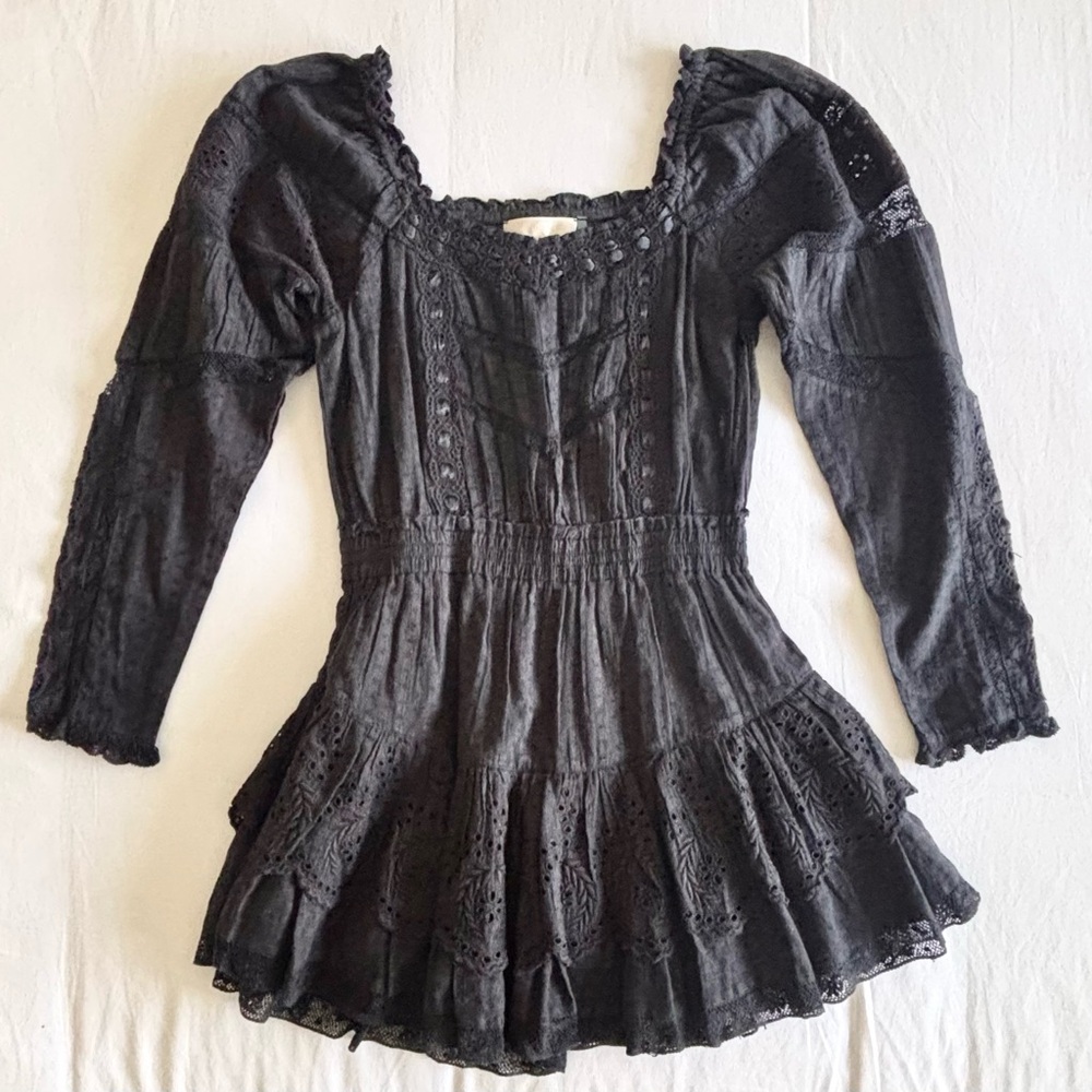 LoveShackFancy Sanaya Mini Dress